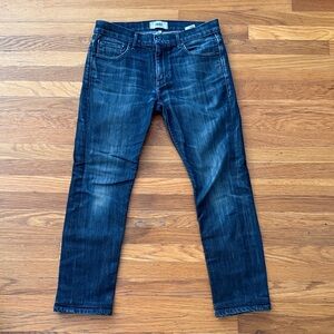 PAIGE Men's Indigo Federal Straight Jeans